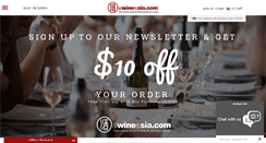 Desktop Screenshot of ewineasia.com